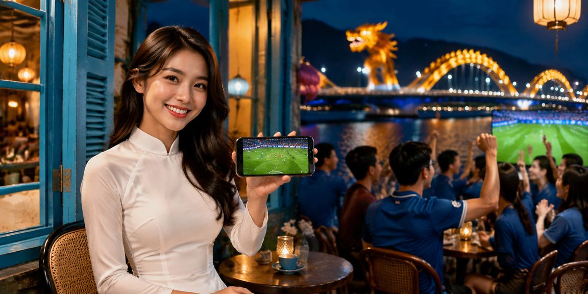 Người dùng Đà Nẵng truy cập live casino trên điện thoại di động với giao diện tiếng Việt mượt mà